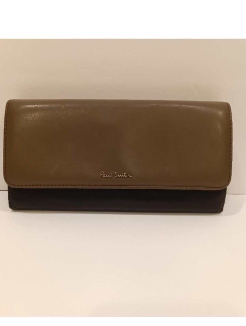 Paul Smith Leather Wallet Women's Large Multicolor Leather Made in Italy